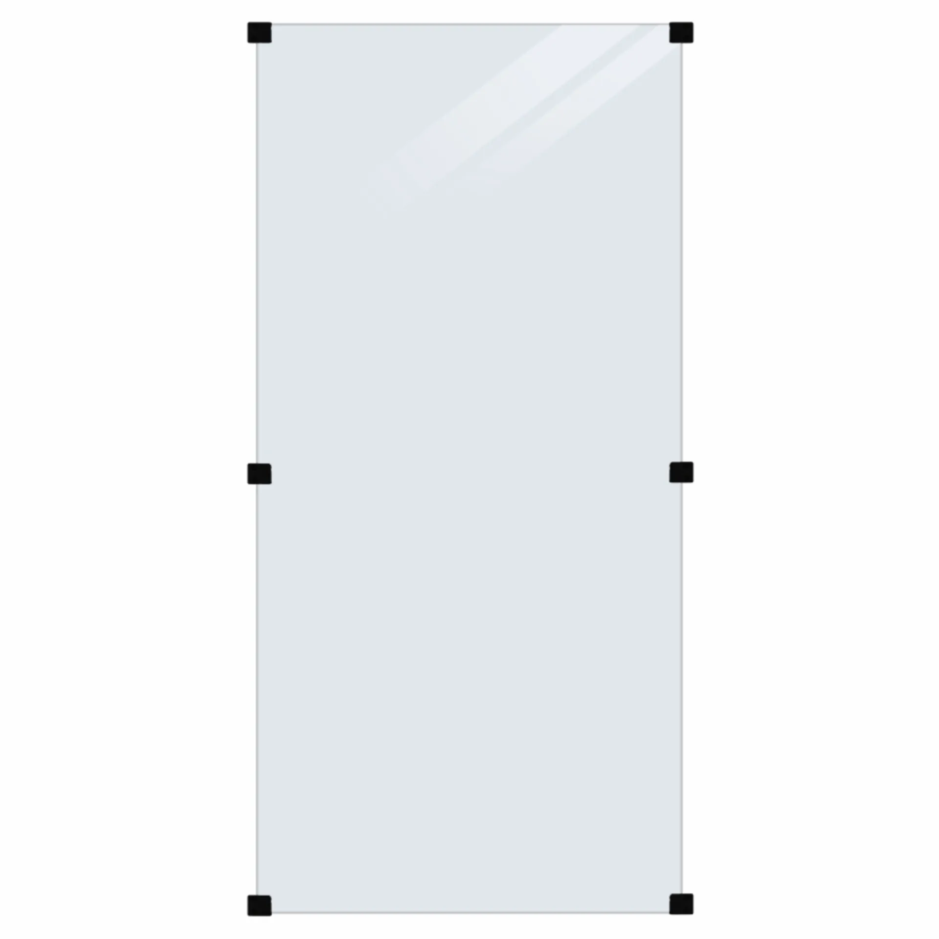 Clearance Plus GLASHEGN HÆRDET KLART 90 X 180 X 0.60 CM