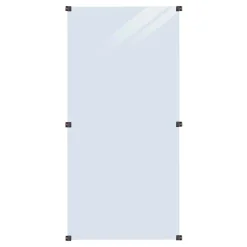 Discount Plus GLASHEGN HÆRDET KLART 90 X 180 X 180 X 0.60 CM