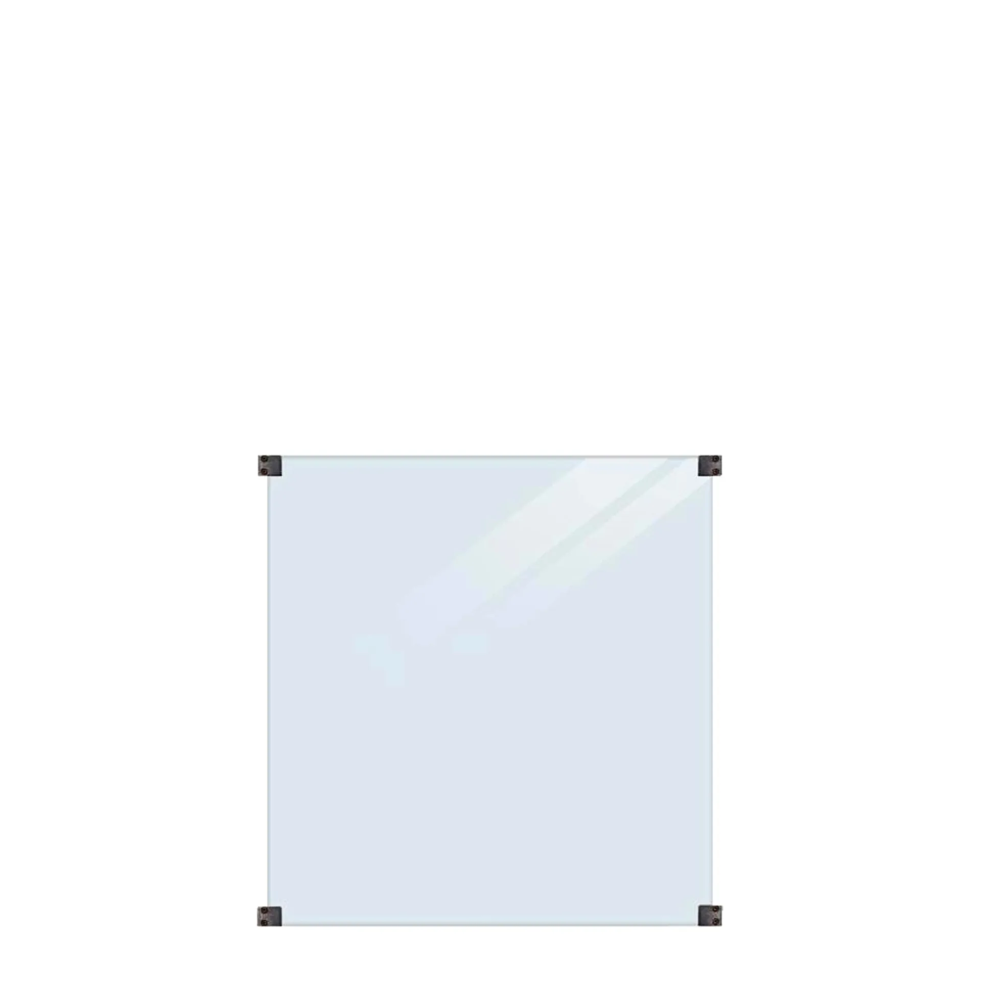 Outlet Plus GLASHEGN LAMINERET KLART 90 X 91 X 90 X 0.80 CM
