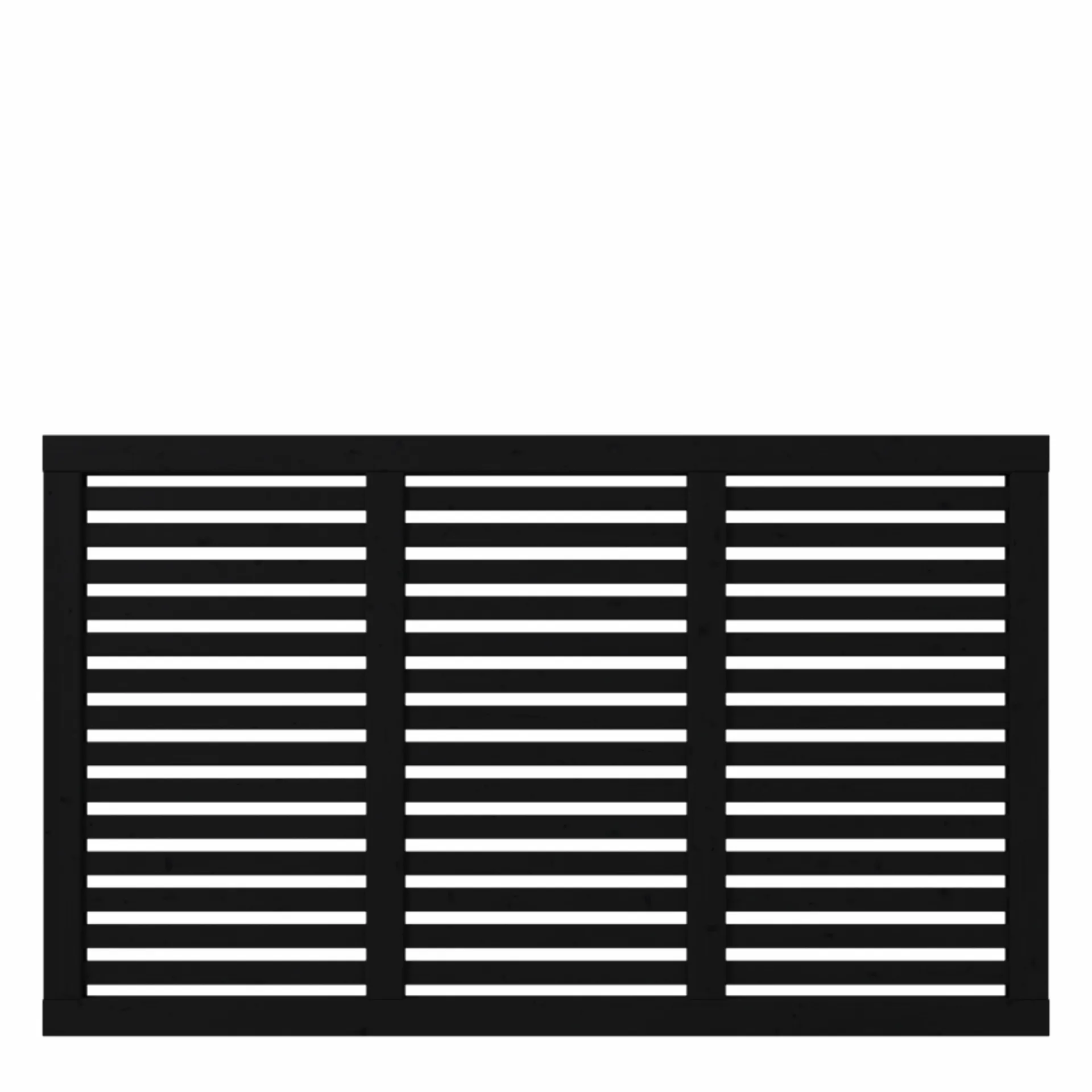 New Plus HEGN FUNGICIDBEHANDLET OG GRUNDMALET SORT 180 X 107 CM