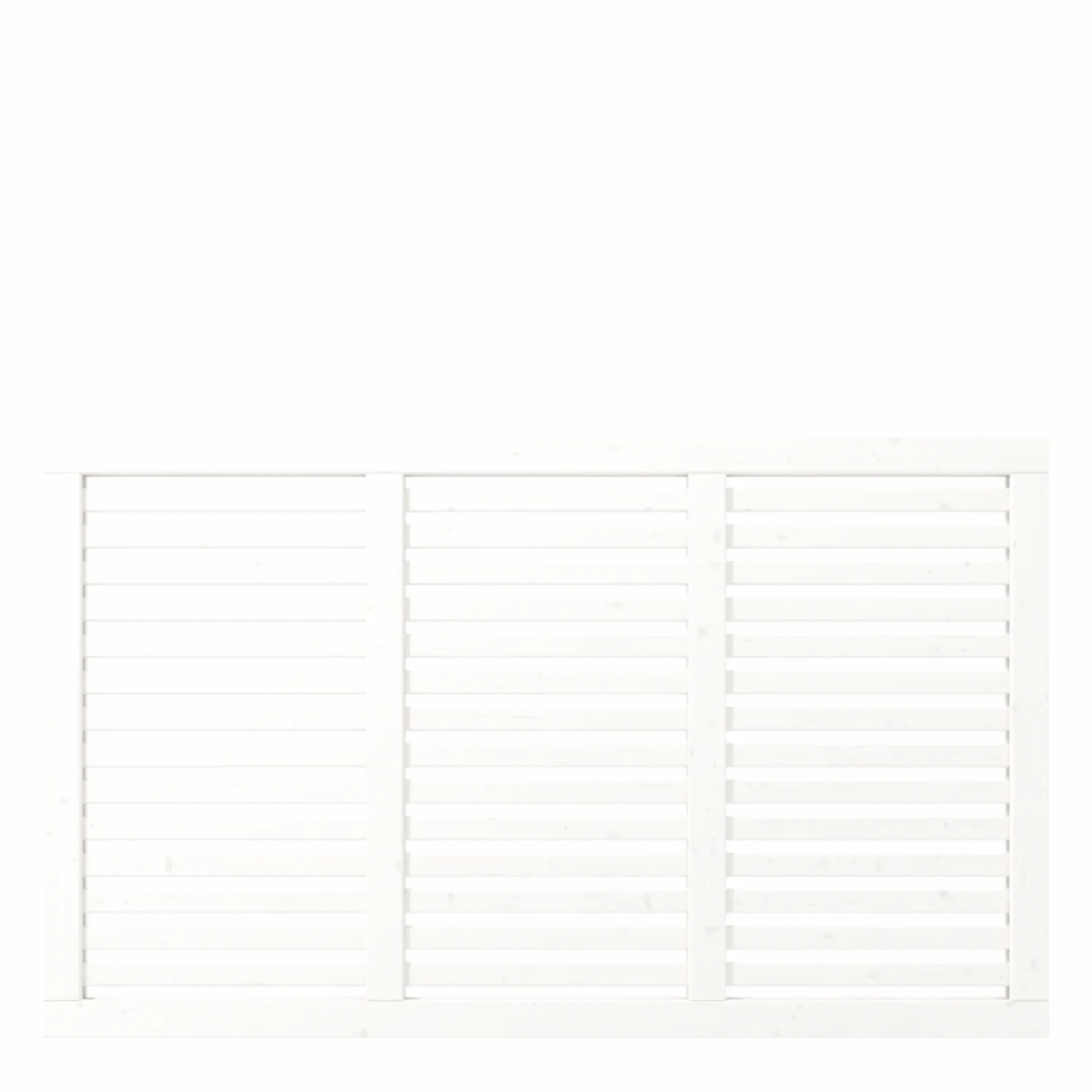 New Plus HEGN FUNGICIDBEHANDLET & GRUNDMALET 2 GANGE HVID 180 X 107 CM