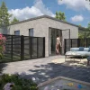 Clearance Plus HEGN FUNGICIDBEHANDLET OG GRUNDMALET SORT 180 X 140 CM