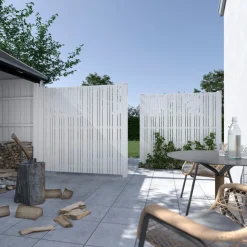 Online Plus HEGN FUNGICIDBEHANDLET & GRUNDMALET 2 GANGE HVID 180 X 180 CM