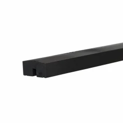 Plus KLINK/PLANK MELLEMTOPAFSLUTNING 3.40 X 6.80 X 174 CM SORT