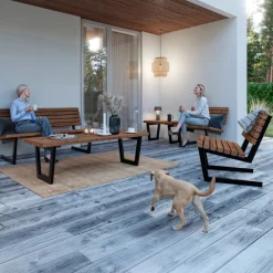 Sale Plus LOUNGEBORD GYLDENBRUN