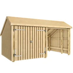 Clearance Plus 2-MODULER M/DOBBELTDØR STANDARD MULTIHAVEHUS 10,5 M2
