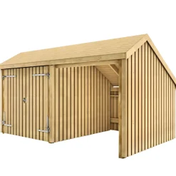 Clearance Plus 2-MODULER M/DOBBELTDØR STANDARD MULTIHAVEHUS 10,5 M2