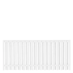 Outlet Plus NAGANO HEGN FUNGICIDBEHANDLET & GRUNDMALET 2 GANGE HVID 180 X 80 CM