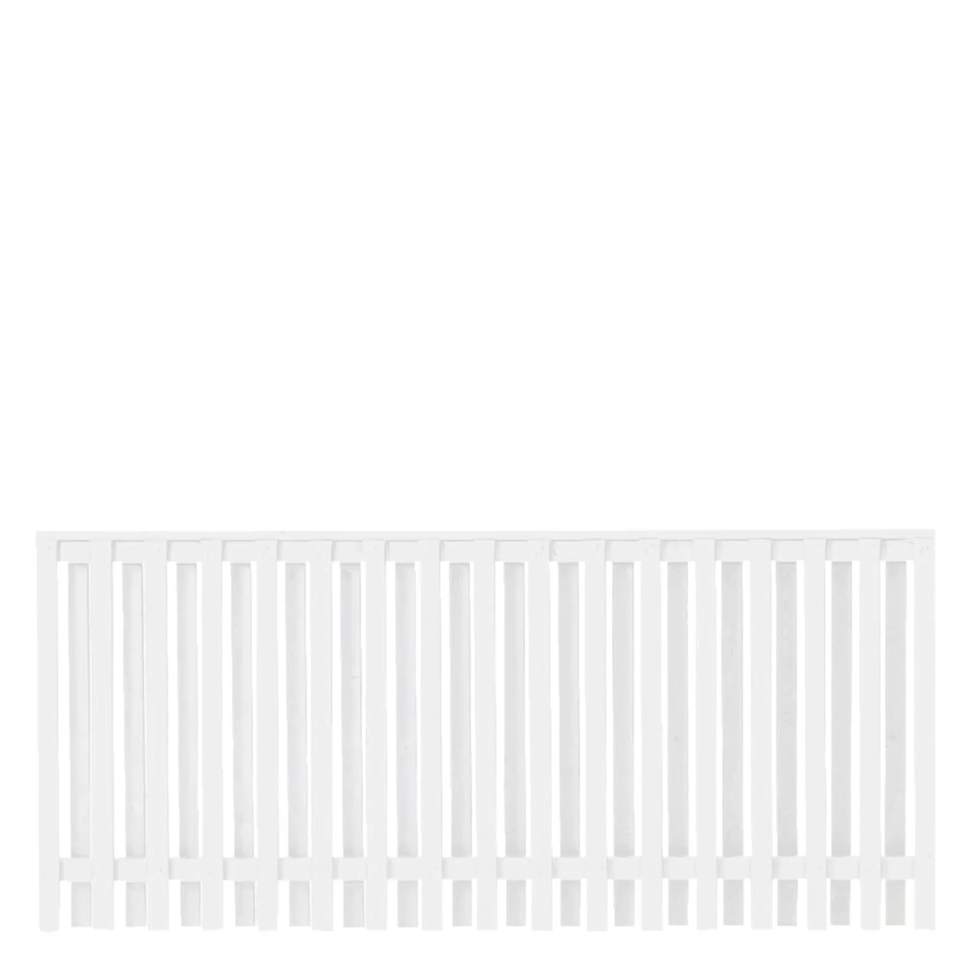 Outlet Plus NAGANO HEGN FUNGICIDBEHANDLET & GRUNDMALET 2 GANGE HVID 180 X 80 CM