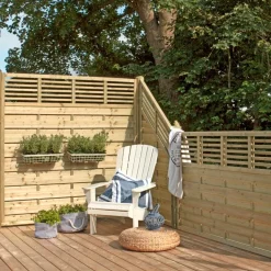 Outlet Plus NEWLINE TRÆHEGN TRYKIMPRÆGNERET NATUR 180 X 180 CM