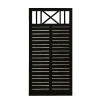 Outlet Plus NOSTALGI HEGN FUNGICIDBEHANDLET & GRUNDMALET 2 GANGE SORT 90 X 180 CM