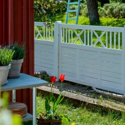 Hot Plus NOSTALGI HEGN FUNGICIDBEHANDLET & GRUNDMALET 2 GANGE HVID 180 X 95 CM