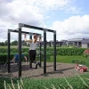 Clearance Plus OUTDOOR FITNESSSTATIV 220 X 138 X 210 CM SORT