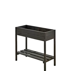 Hot Plus PÅ BEN PLANTEKASSE SORT 79 X 38 X 88 CM