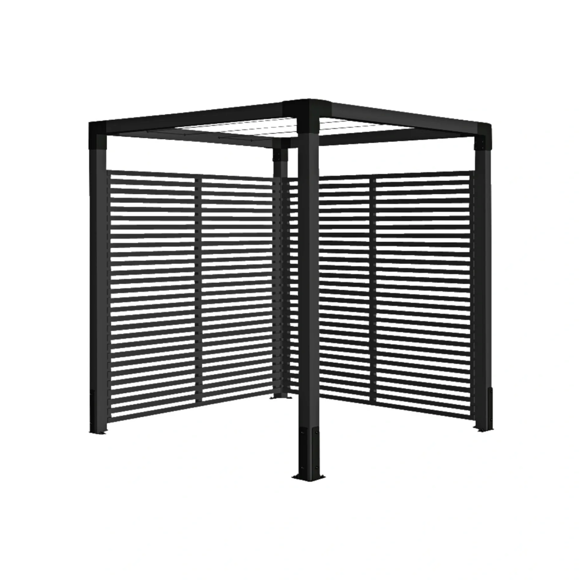 Clearance Plus PERGOLA 208 X 198 X 198 CM SORT