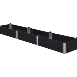 Online Plus PIPE HØJBED SORT 36 X 80 X 400 CM