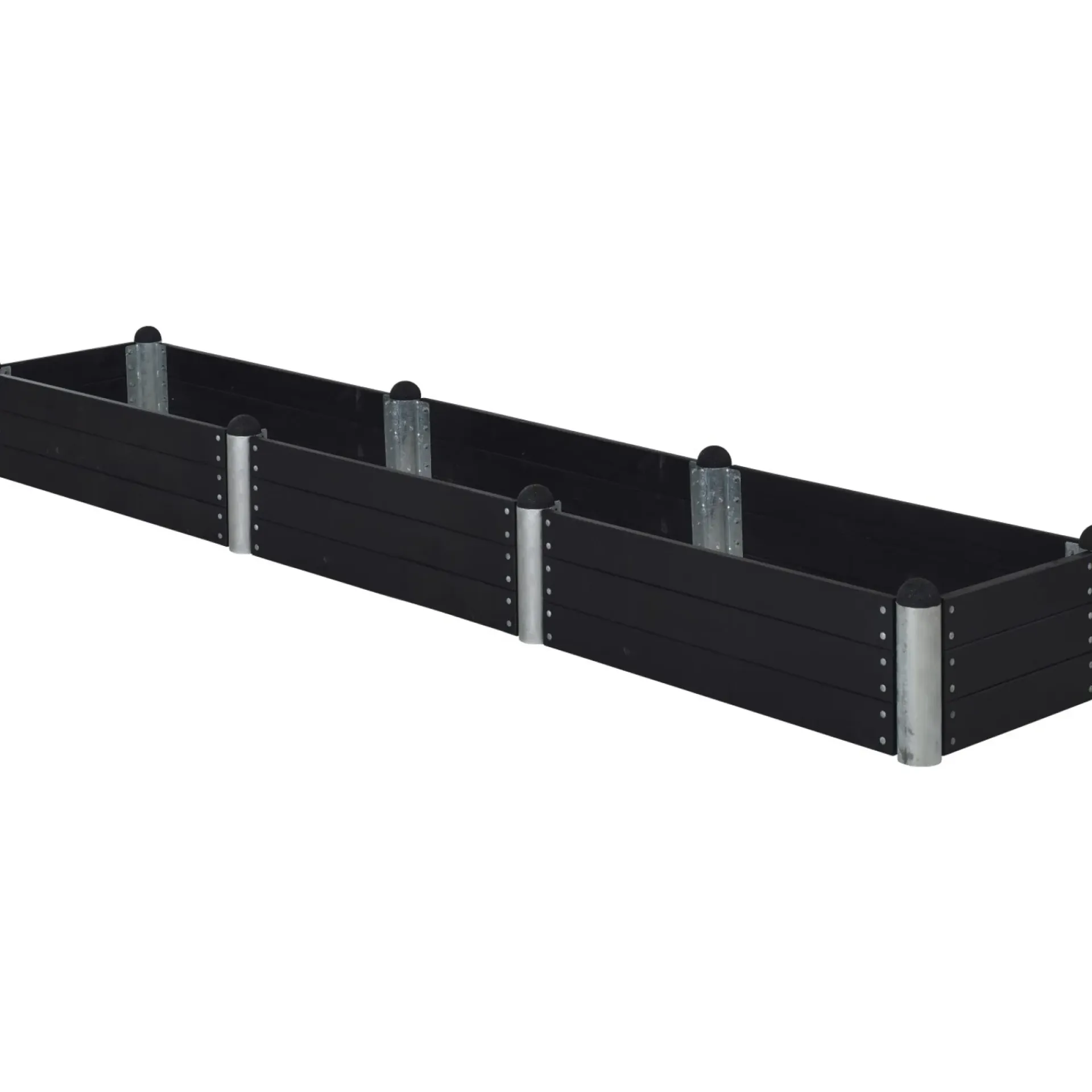Online Plus PIPE HØJBED SORT 36 X 80 X 400 CM