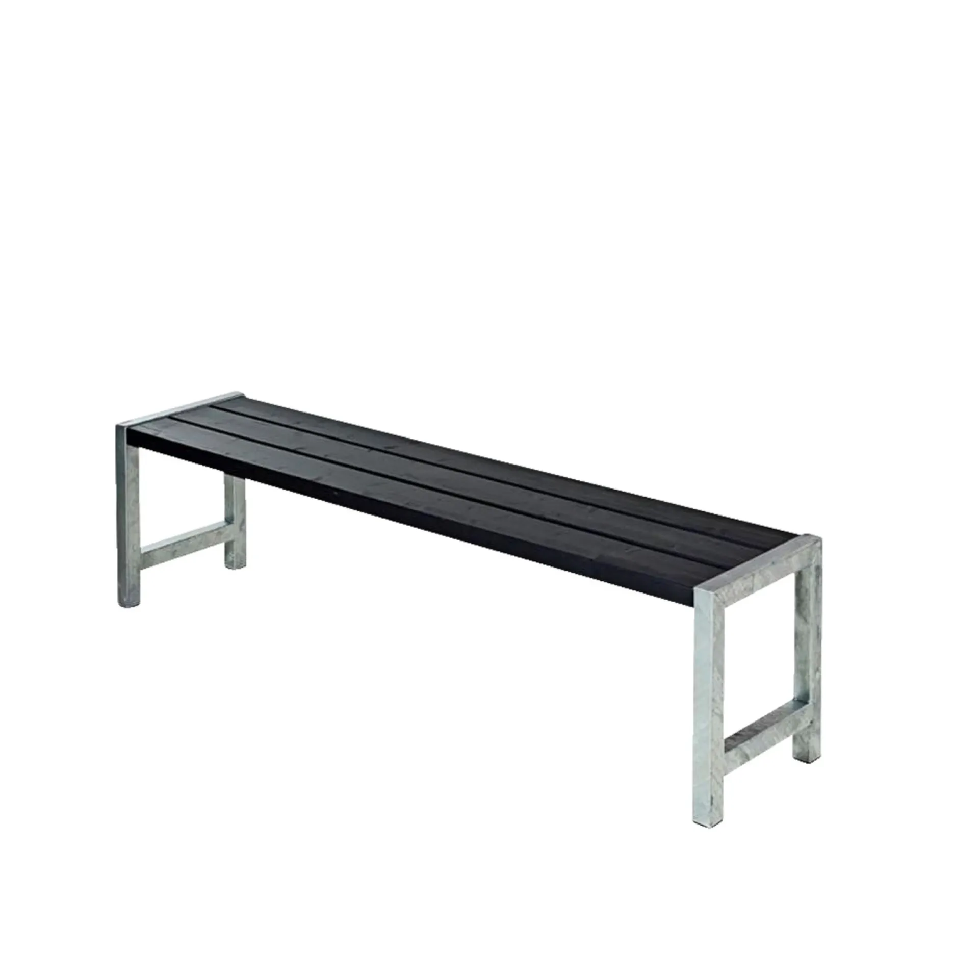 New Plus PLANKEBÆNK SORT 176 CM