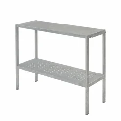 Clearance Plus PLANTEBORD STÅL VARMGALVANISERET 40X110X90 CM