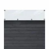 Outlet Plus PROFILHEGN TRYKIMPRÆGNERET OG GRUNDMALET SORT 174 X 163 CM