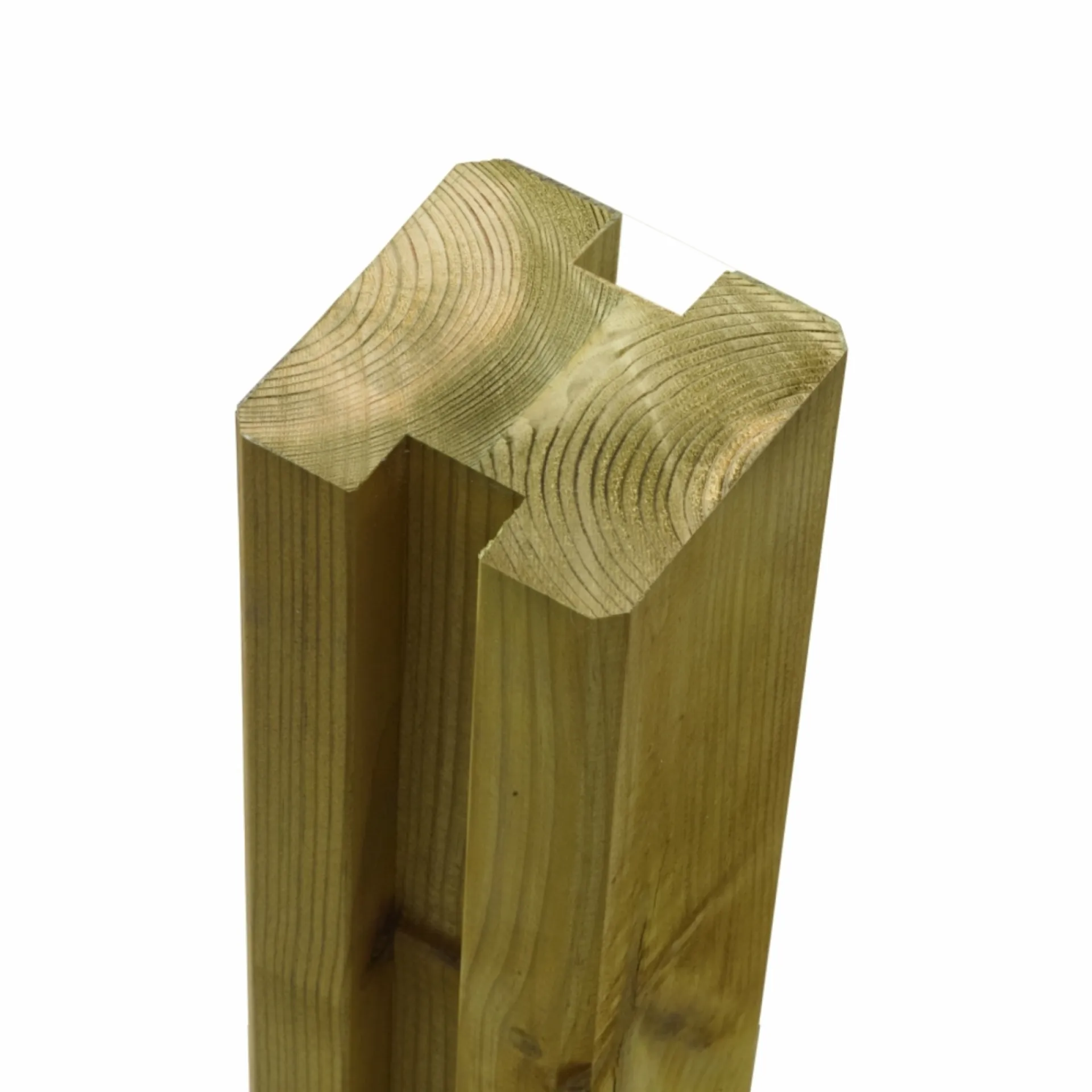 Outlet Plus PROFILSTOLPE M/2 SPOR TRYKIMPRÆGNERET NTR KLASSE A NATUR 9 X 9 X 268 CM
