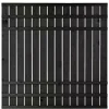 Discount Plus RUSTIK TRÆHEGN FUNGICIDBEHANDLET & GRUNDMALET 2 GANGE SORT 180 X 180 CM