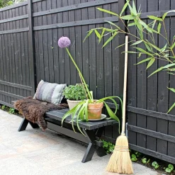 Discount Plus RUSTIK TRÆHEGN FUNGICIDBEHANDLET & GRUNDMALET 2 GANGE SORT 180 X 180 CM