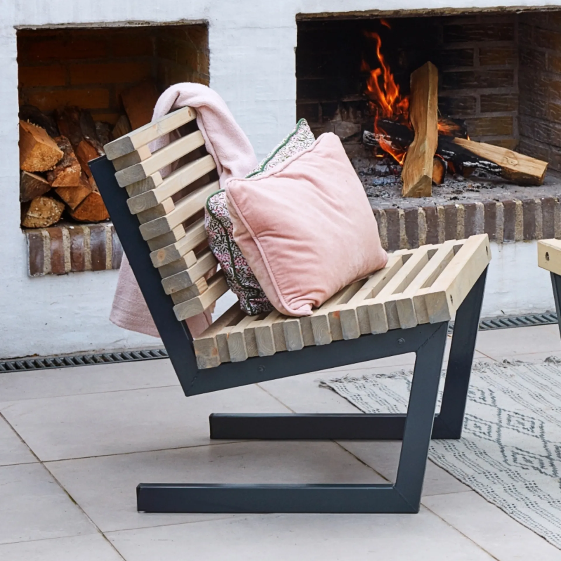 Clearance Plus SIESTA LOUNGESTOL NATUR