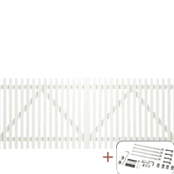 Discount Plus SKAGEN LÅGE FUNGICIDBEHANDLET OG GRUNDMALET 2 GANGE HVID 300 X 120 CM