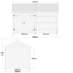 Best Plus STANDARD HAVEHUS 10 M²