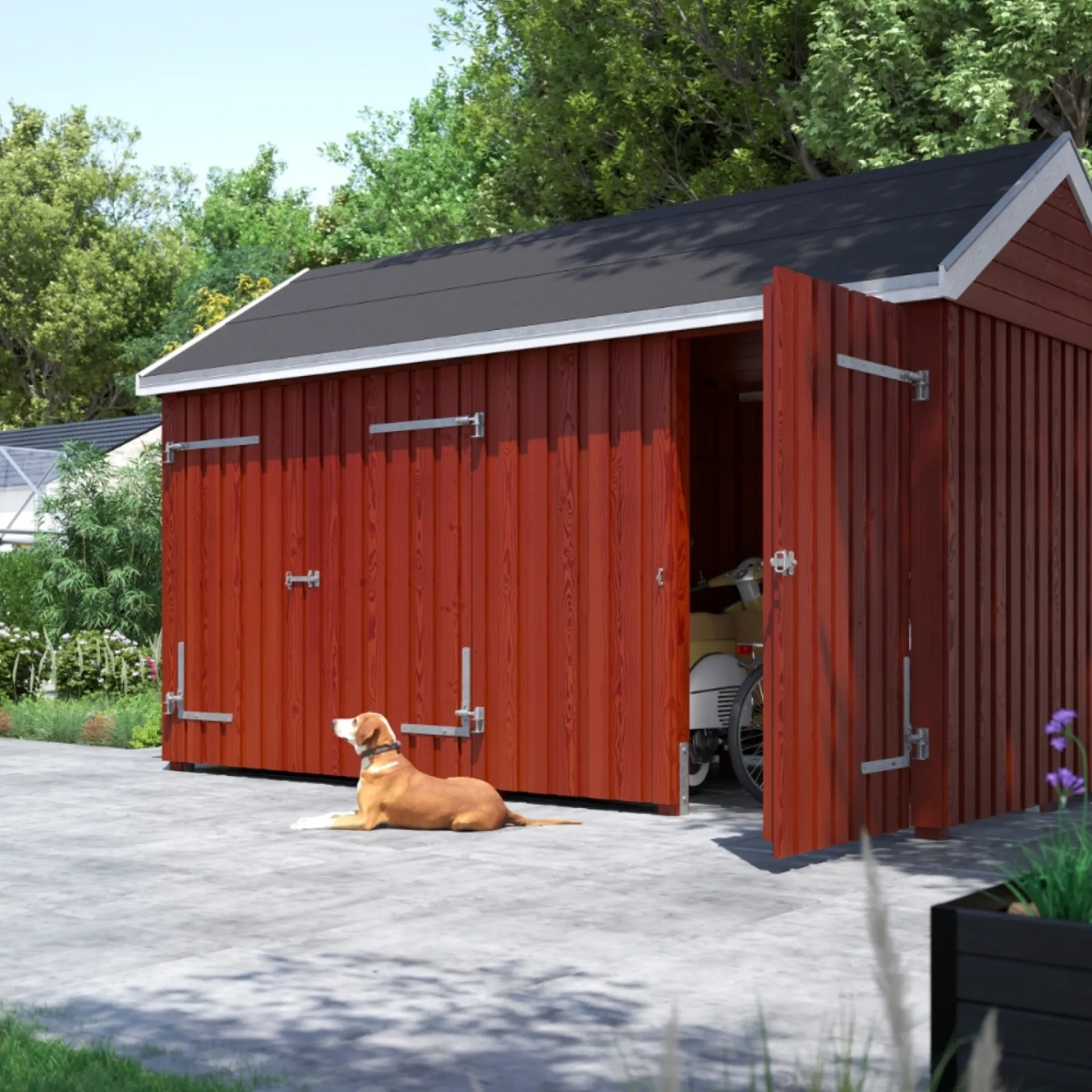 Outlet Plus STANDARD HAVEHUS 10 M²