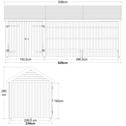 New Plus STANDARD HAVEHUS 14,5 M2