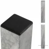 Clearance Plus STÅLSTOLPE VARMGALVANISERET STÅL 8 X 8 X 238 CM