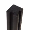 Hot Plus STOLPE TRYKIMPRÆGNERET NTR KL. A OG GRUNDMALET SORT 9 X 9 CM