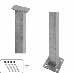 Hot Plus STOLPE VARMGALVANISERET STÅL 4.50 X 4.50 X 103.30 CM