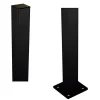 Outlet Plus STOLPE VARMGALVANISERET OG PULVERLAKERET SORT 4.50 X 4.50 X 95 CM