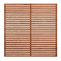 New Plus TOKYO HEGN THERMOWOOD® GYLDENBRUN 180 X 180 CM
