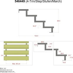 Discount Plus TRAPPEVANGE 30 X 680 MM