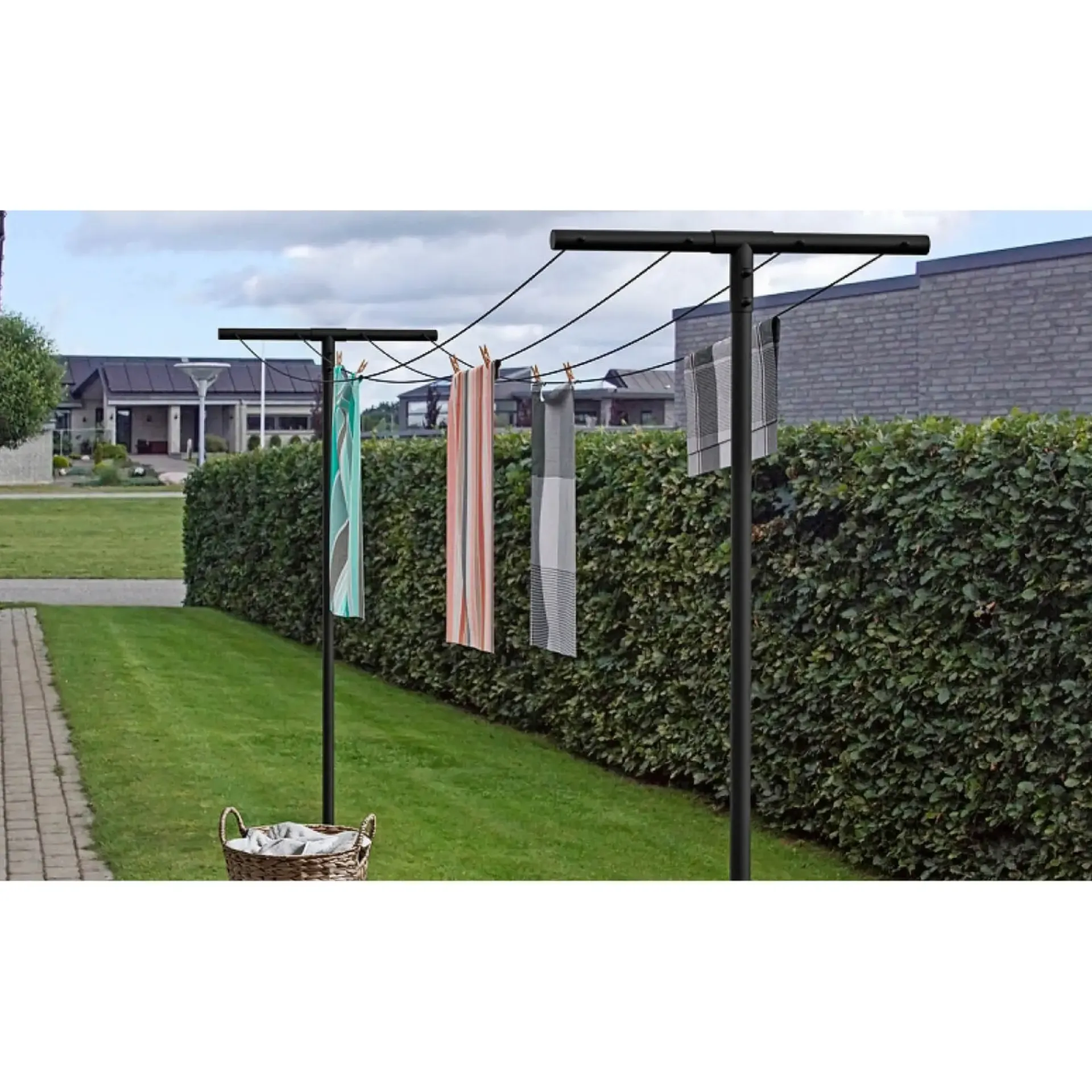 Online Plus TØRRESTATIV SORT STÅL