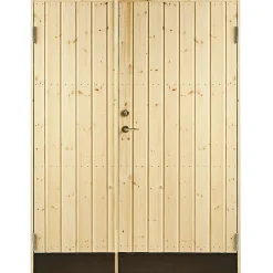 Outlet Plus VIBO UDHUSDØRE DOBBELT UDHUSDØR 105 X 1278 X 1978 MM HØJRE
