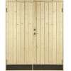 Sale Plus VIBO UDHUSDØRE DOBBELT UDHUSDØR 105 X 1512 X 1878 MM HØJRE
