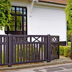 New Plus VINESSE LÅGE FUNGICIDBEHANDLET OG GRUNDMALET SORT 100 X 98 CM