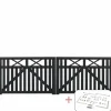 Clearance Plus VINESSE LÅGE FUNGICIDBEHANDLET OG GRUNDMALET SORT 300 X 98 CM