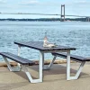 Discount Plus WEGA BORDBÆNKESÆT SORT