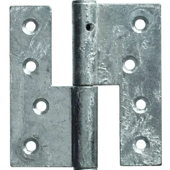 Hot PN beslag VINDUES- OG DØRHÆNGSEL 85X33 MM HØJRE VARMFORZINKET 1 STK