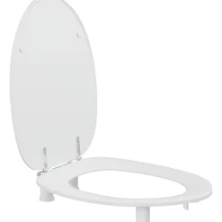 Sale Pressalit DANIA 50 MM FORHØJET MED LÅG TOILETSÆDE HVID