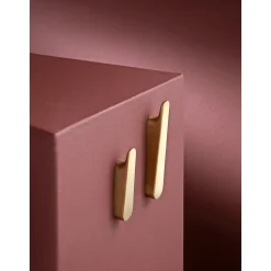 Outlet Pressalit STYLE 2 STK. HÅNDKLÆDEKROG BØRSTET MESSING