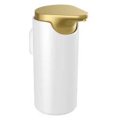 Clearance Pressalit STYLE SÆBEDISPENSER BØRSTET MESSING/HVID