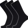 Hot ProActive SPORT 451-75-09, 3-PAK STRØMPE SORT 40-46