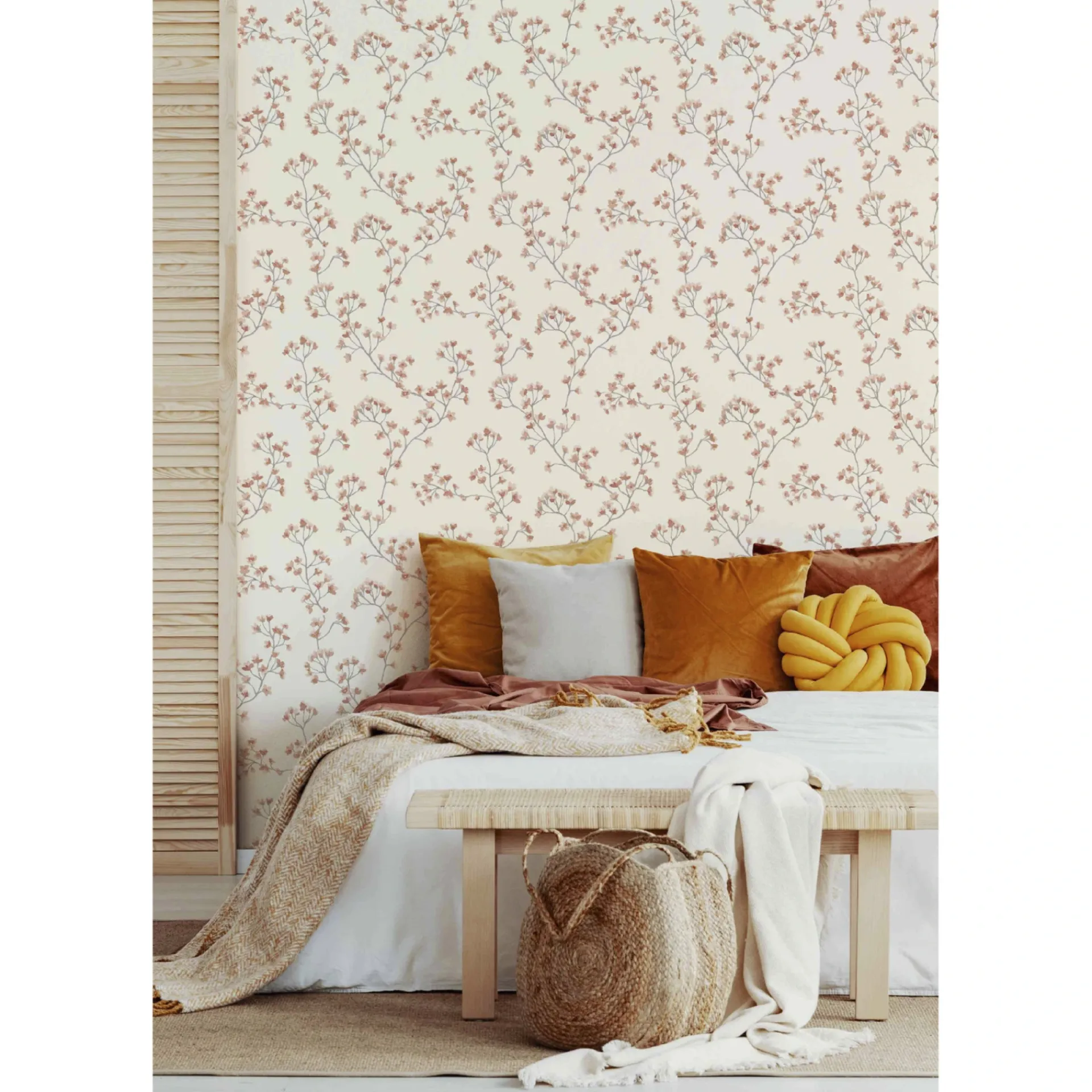 Sale Rasch STUDIO 2027 BLOMSTER TAPET 0,53X10 M